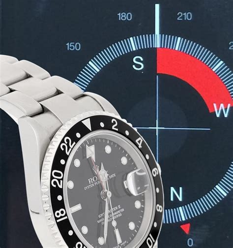 rolex gmt compass feature